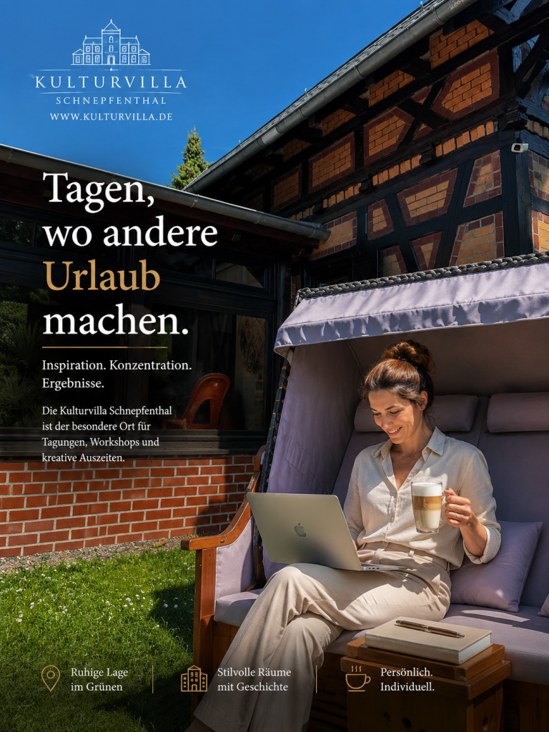 Ihre Offsite Location für Ruhe, Inspiration und klare Entscheidungen Ihre Offsite Location für Ruhe, Inspiration und klare Entscheidungen